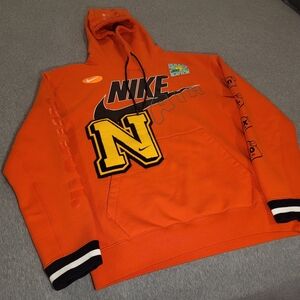 Orange NIKE AIR Element Hoodie